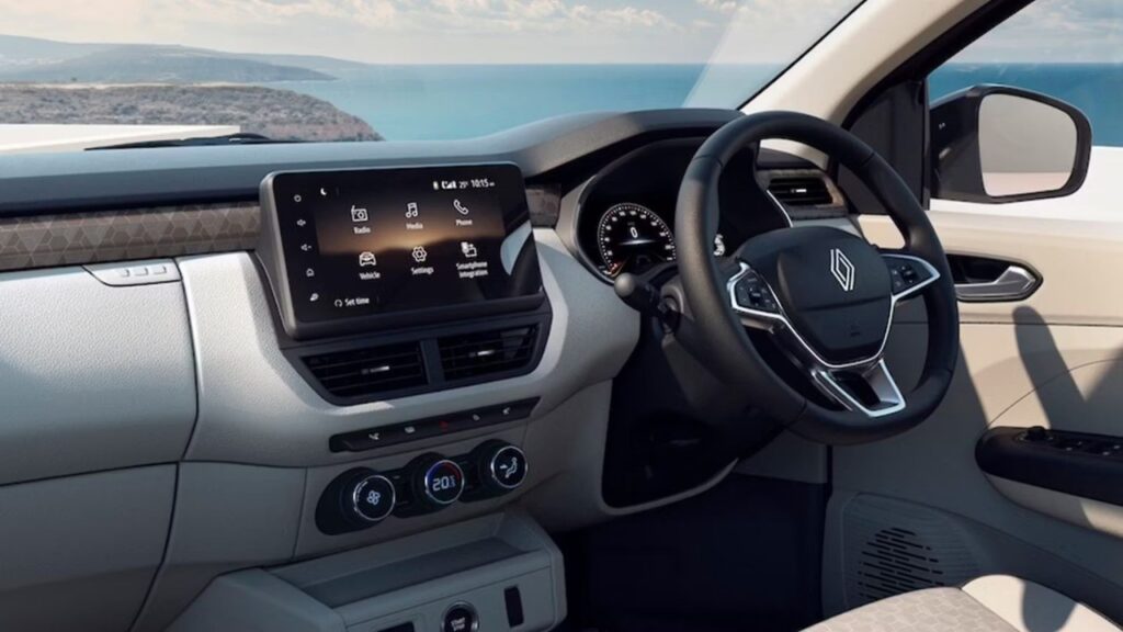 2026 Renault Triber Dashboard