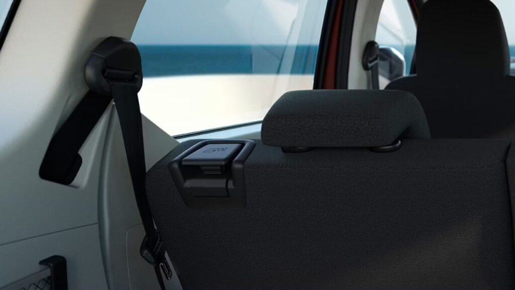 2026 Renault Triber Seatbelt