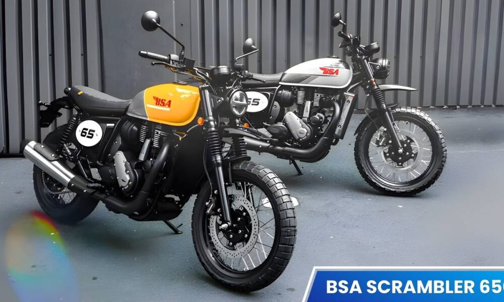 BSA Scrambler 650 Launched in India: Price Starts at ₹3.25 Lakh, 3 Variants