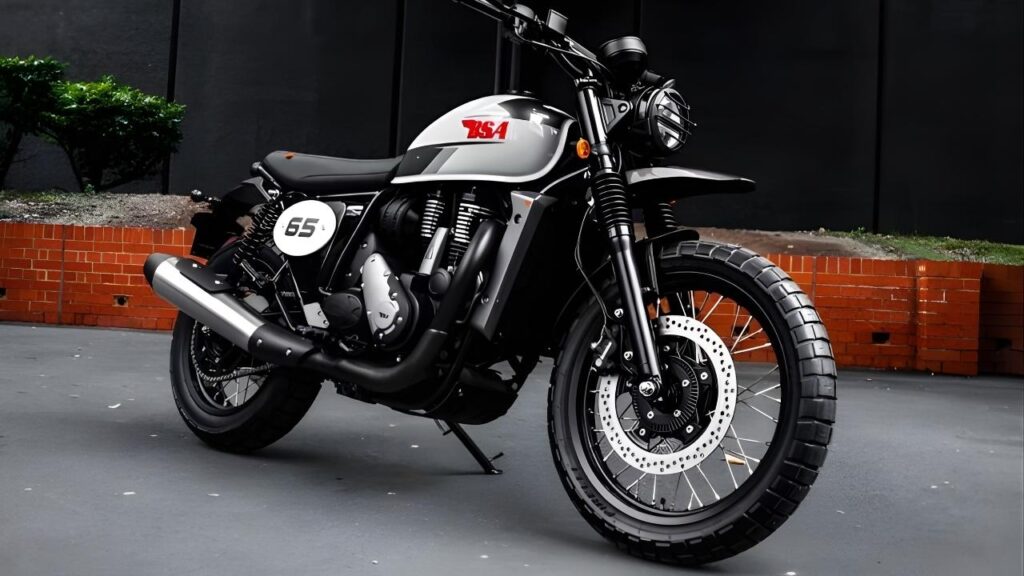 BSA Scrambler 650 Thunder Grey