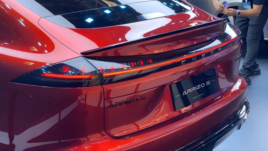 Chery Reveals Arrizo S Rearview Closeup