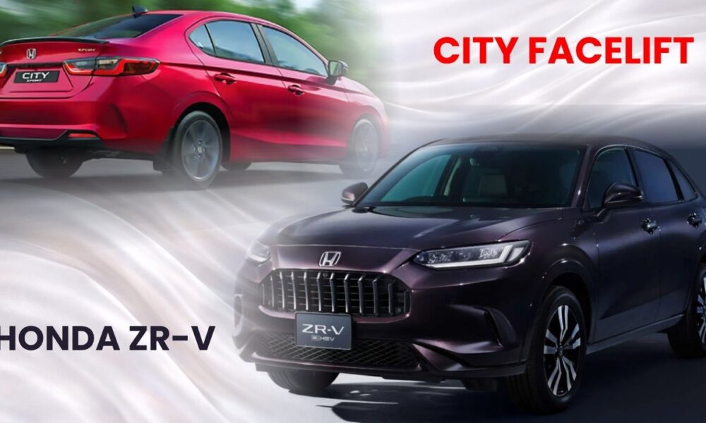 Honda ZR-V and City Facelift India Launch on May 22: Price, Specs, and Features