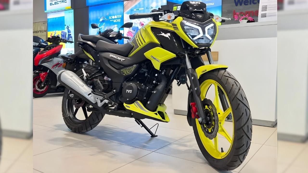 TVS Raider 125 Gets Two New Variants 'SXC DD' & 'TFT DD' with Connected Features