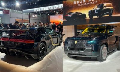 BYD’s Yangwang Reveals U9 Xtreme with New Paint Job and U8L in Four-Seater Layout