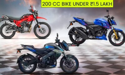200 cc Bike Under ₹1.5 lakh: Top 3 Best Options for Speed, City Ride and Off-Roading