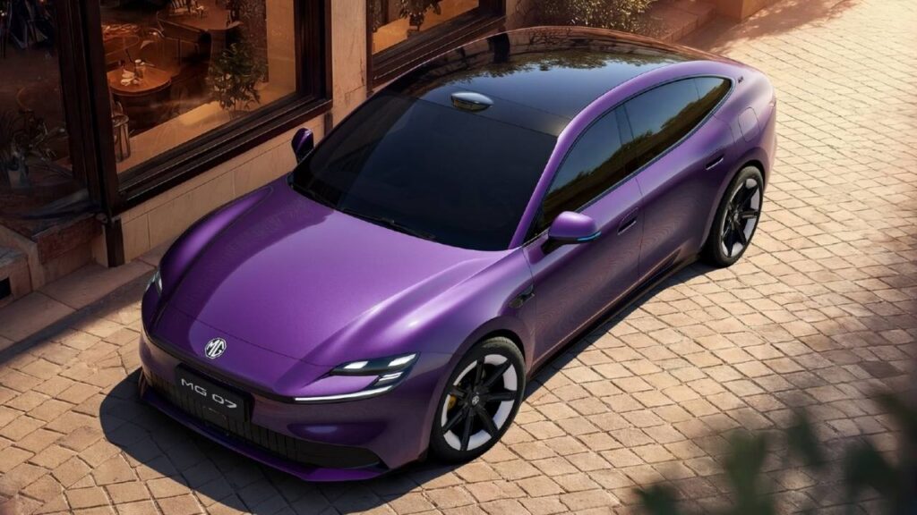 2026 MG 07 Electric Sedan Front Design
