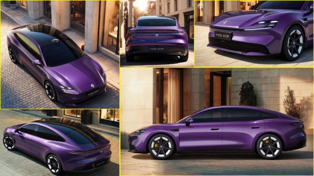 2026 MG 07 Electric Sedan Image Gallery