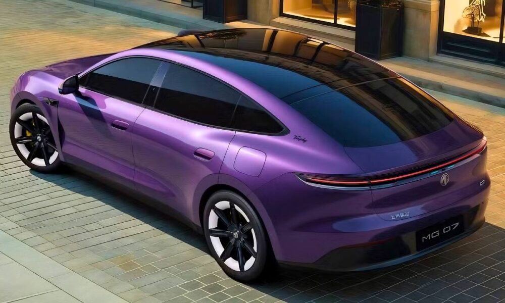 2026 MG 07 Electric Sedan Revealed: 510 km CLTC Range & 150,000 Yuan Price