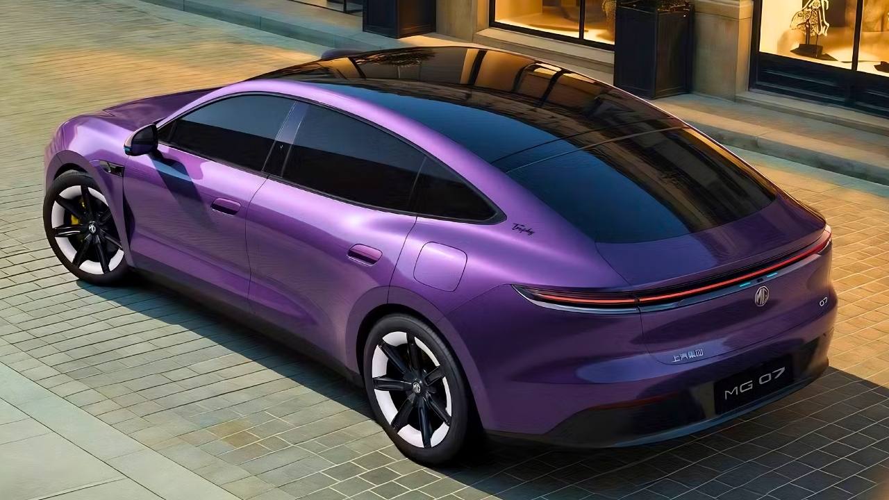 2026 MG 07 Electric Sedan Revealed: 510 km CLTC Range & 150,000 Yuan Price