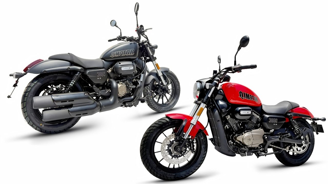 2026 QJ Motor SRV 300 Launched in India at ₹3.29 Lakh: New Colours, V-Twin Cruiser