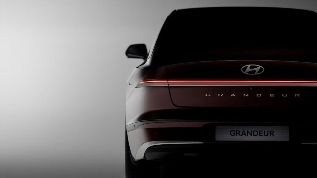 2027 Hyundai Grandeur Facelift Rearview