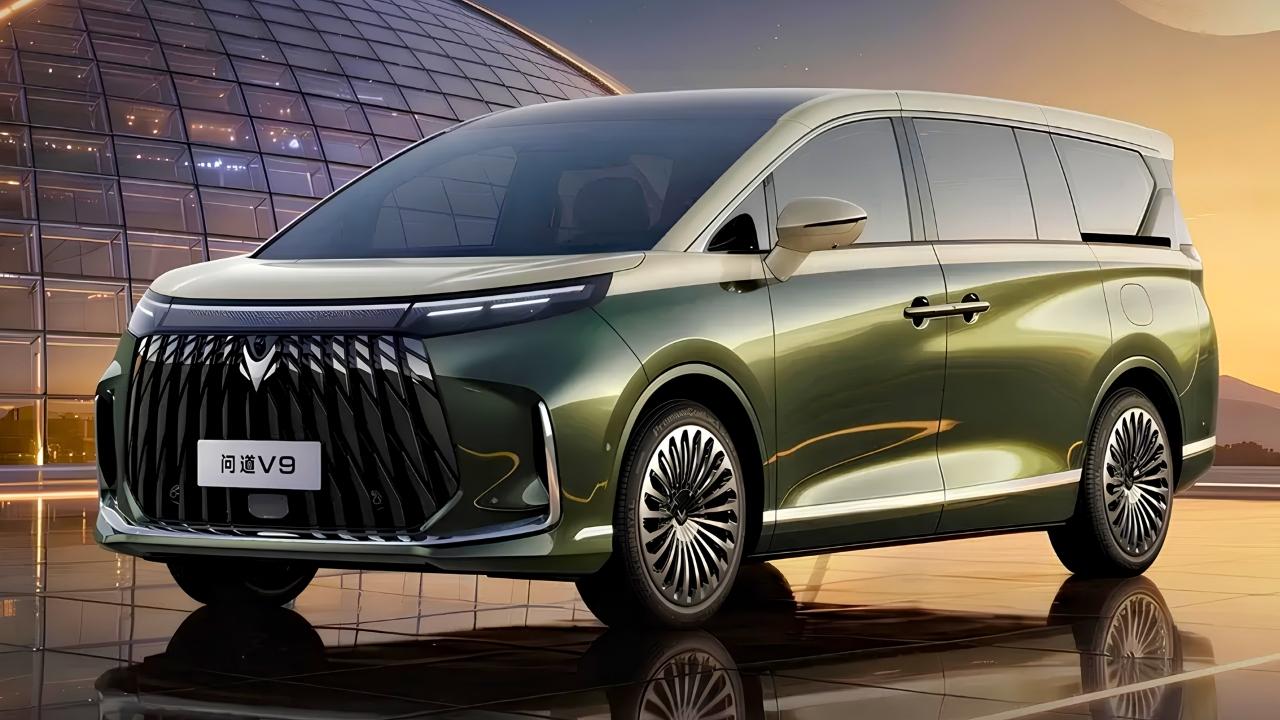 Arcfox Wendao V9 EREV MPV Presale: 1,250 km Range, 7 Seats from $32,200