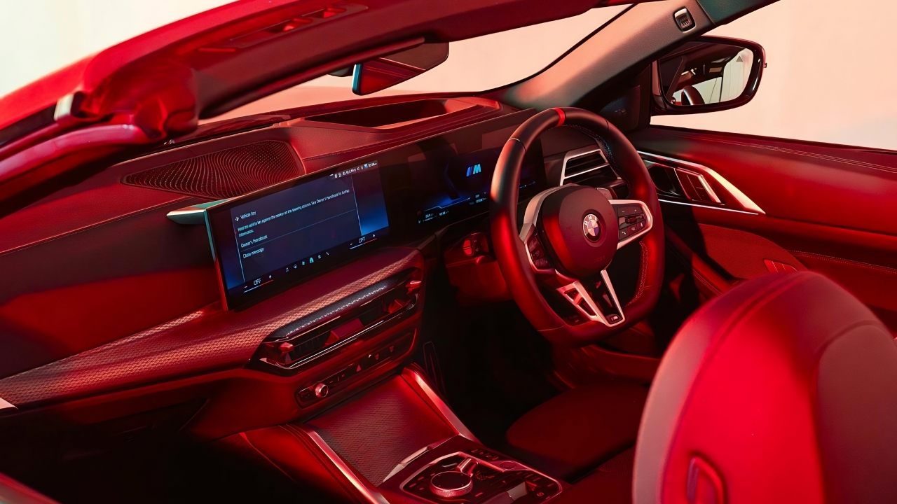 BMW M440i Convertible interior