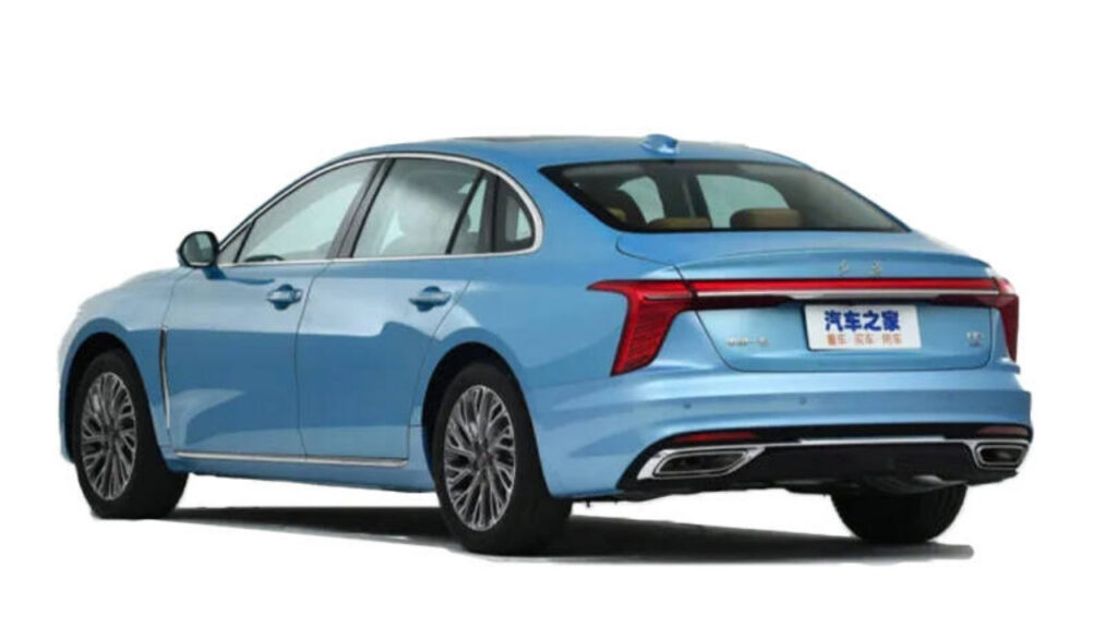 Hongqi H5 rearview