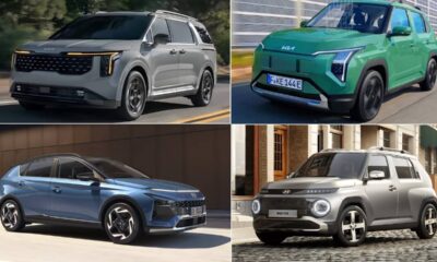 Kia & Hyundai's 4 India Launches by 2027: Syros EV, HE1i, Carnival Hybrid & Bayon