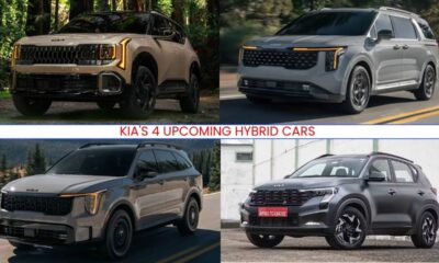Kia's 4 Upcoming Hybrid Cars in India (2026–2028) - Prices From ₹14 Lakh