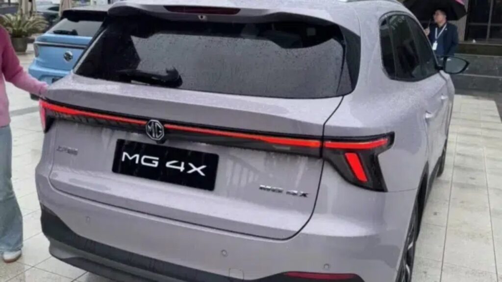 MG 4X EV Rearview