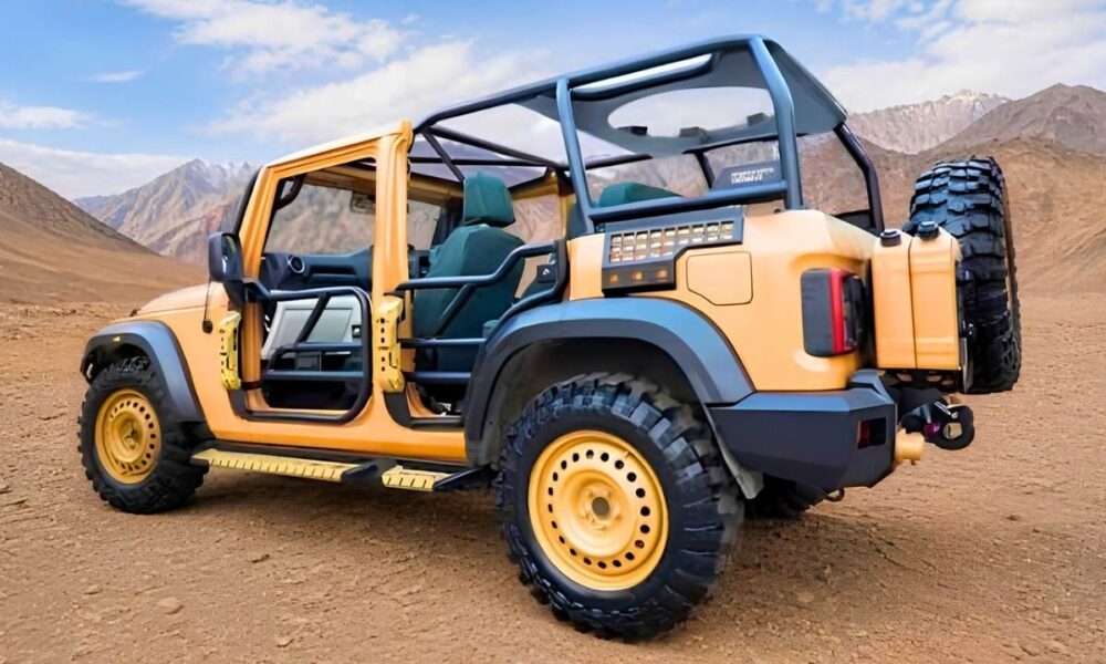 Mahindra Thar Roxx ATV: Military Off-Roader With 400 Nm & 230 mm Clearance