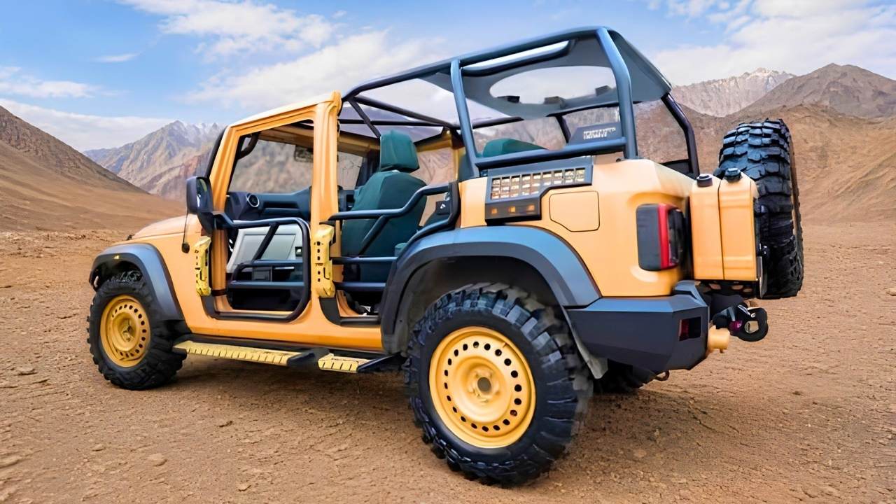Mahindra Thar Roxx ATV: Military Off-Roader With 400 Nm & 230 mm Clearance