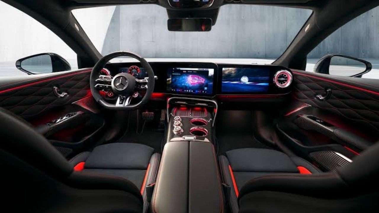 Mercedes-AMG GT 4-Door Coupe EV interior