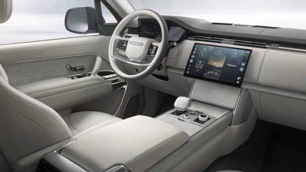 New Range Rover SV Ultra interior