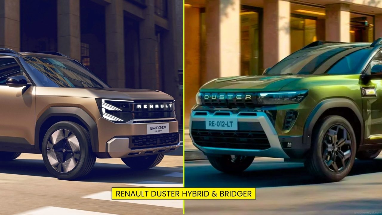 Renault Duster Hybrid & Bridger India Launch: 160 bhp & Prices From ₹8 Lakh