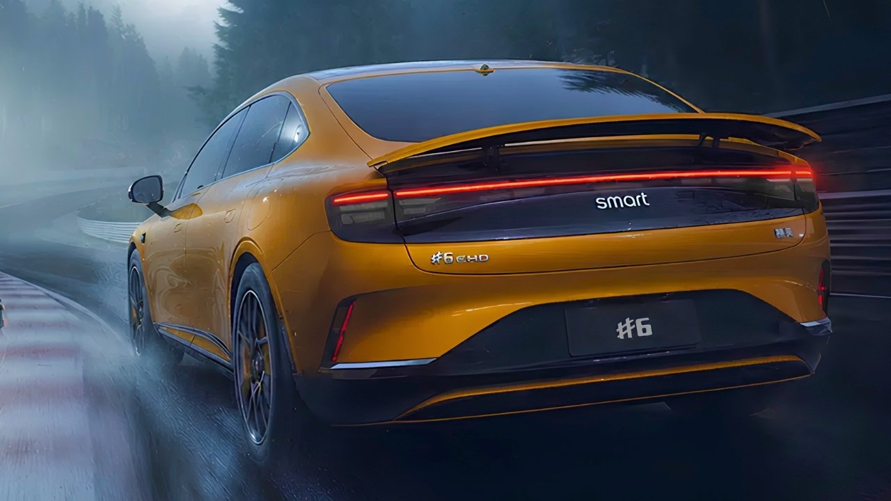 Smart #6 EHD PHEV: 429 hp, 1,810 km Range, Launches June 11