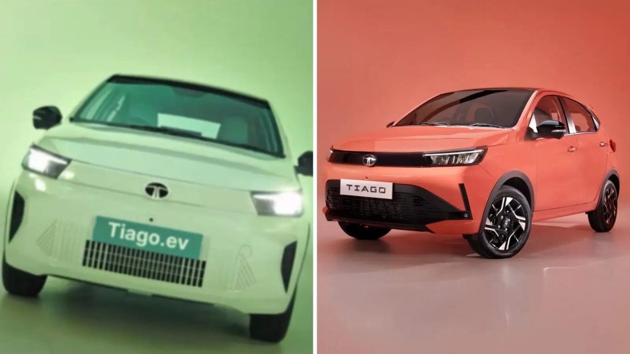 Tata Tiago & Tiago EV Facelift Launching May 28 - New Look From ₹5 Lakh