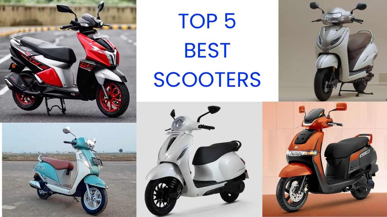 Top 5 Best Scooters in India 2026: Highest Value-for-Money Two-Wheelers
