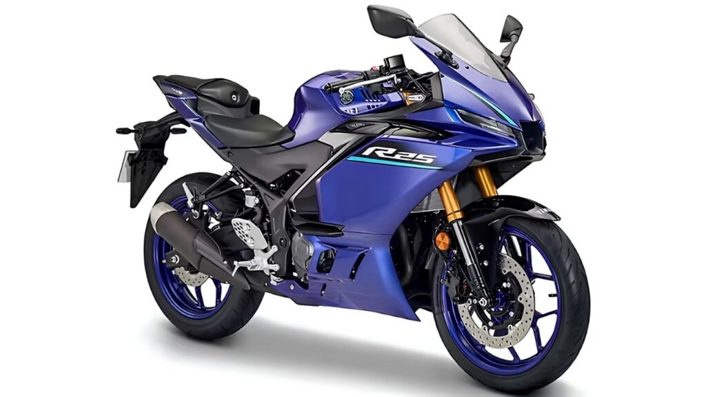 Yamaha R25 Updated Blue