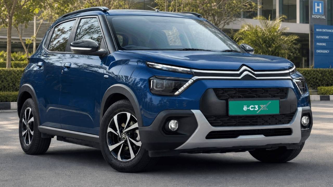Citroen's New eC3X Hatchback Goes 325 km, Launched at ₹10.25 Lakh