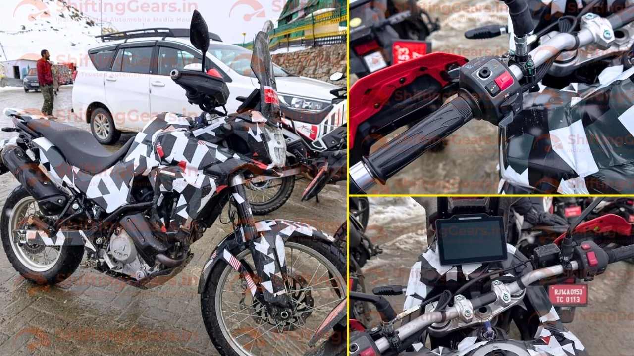 Hero's Xpulse 421 Spied at Khardung La: Will Rival KTM and BMW