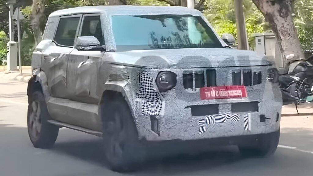 Mahindra Vision S Spied Testing Again