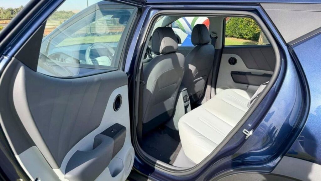 New 2026 Hyundai i20 rear seats