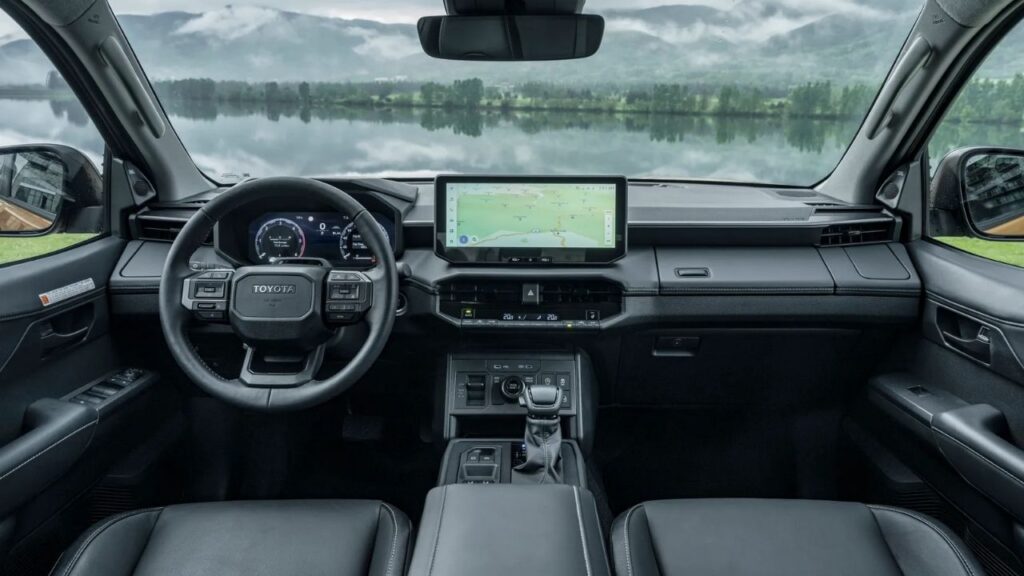 New Hilux Spotted in India Cabin