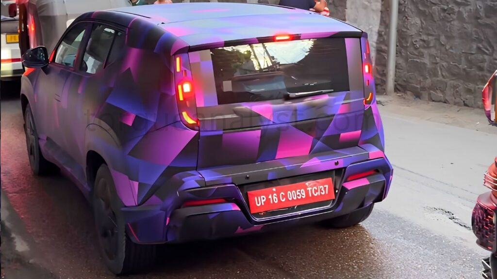 New Honda 0 Alpha EV Spied rear look
