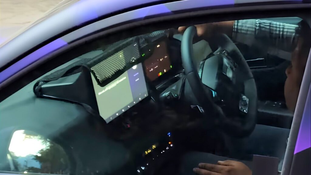 New Honda 0 Alpha EV interior Spied