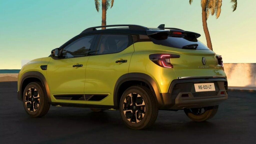 Renault Kiger New Variants rearview