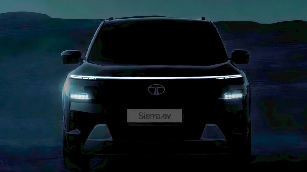 Tata Sierra EV teaser