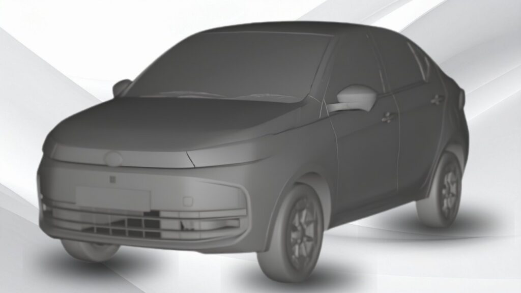 Tata Tigor Facelift Patented: Design Refresh, Same Engine Confirmed