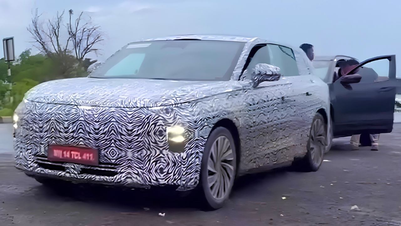 First Tata Avinya Electric SUV Spy Shots Reveal Concept-Inspired Design