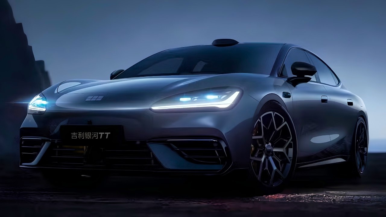Geely Galaxy TT launches July 6 with up to 725km CLTC range and 570hp AWD variant