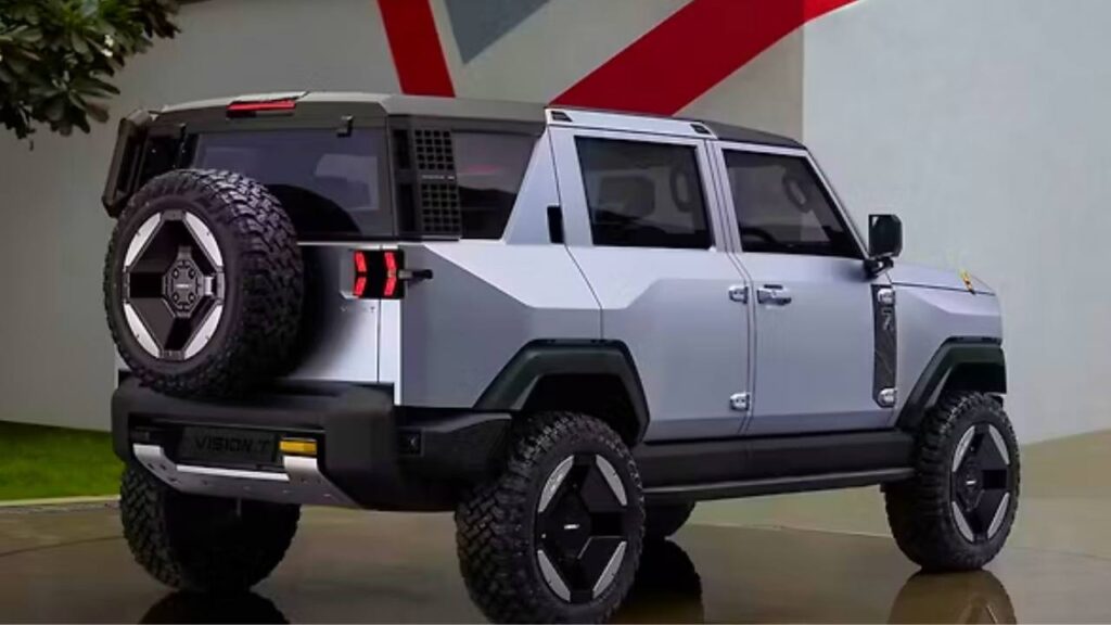 Mahindra Vision T rear design