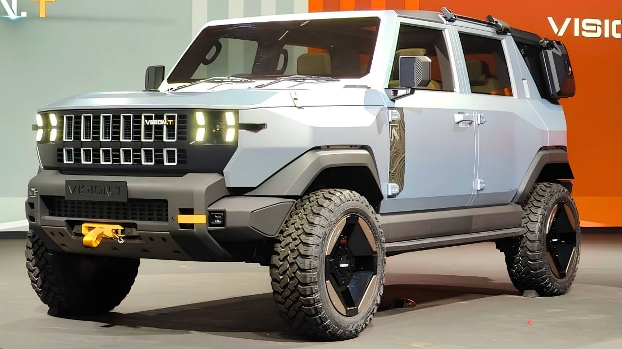 Mahindra Vision T SUV Concept Patented in India Ahead of Possible 2027 Launch