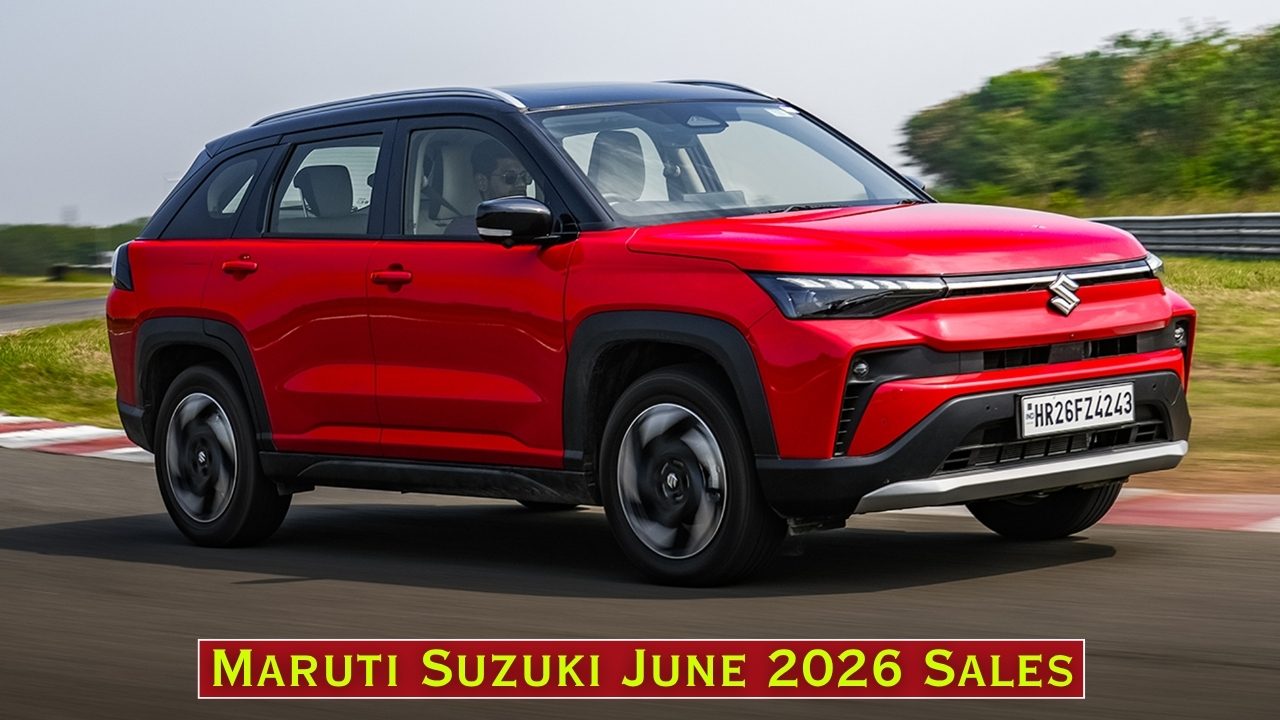 Maruti Suzuki June 2026 Sales Cross 2 Lakh Units: Up 19% YoY