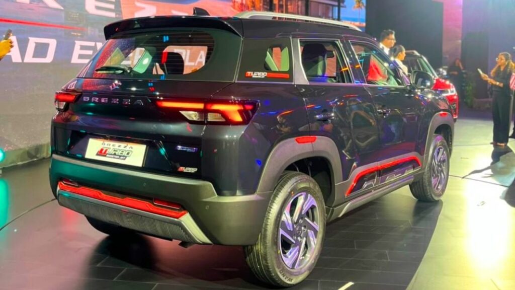 Maruti Suzuki Brezza Facelift rear design
