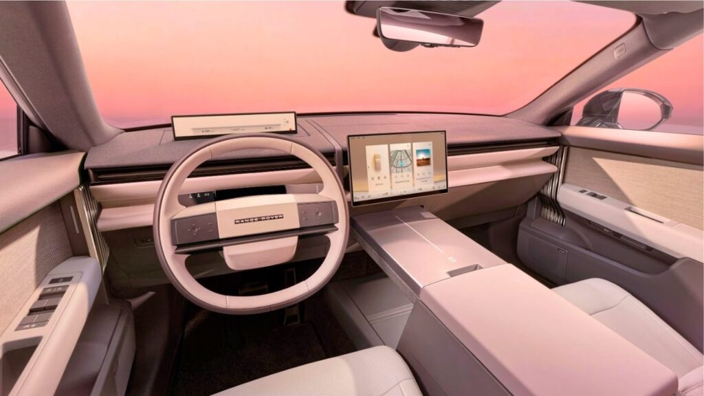 Range Rover GT Electric interior