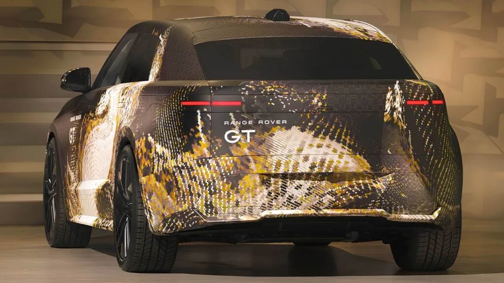 Range Rover GT Electric rear design