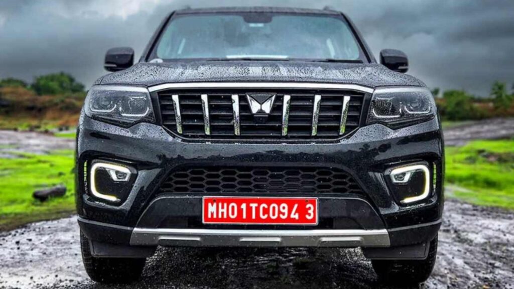 Scorpio N Facelift front design