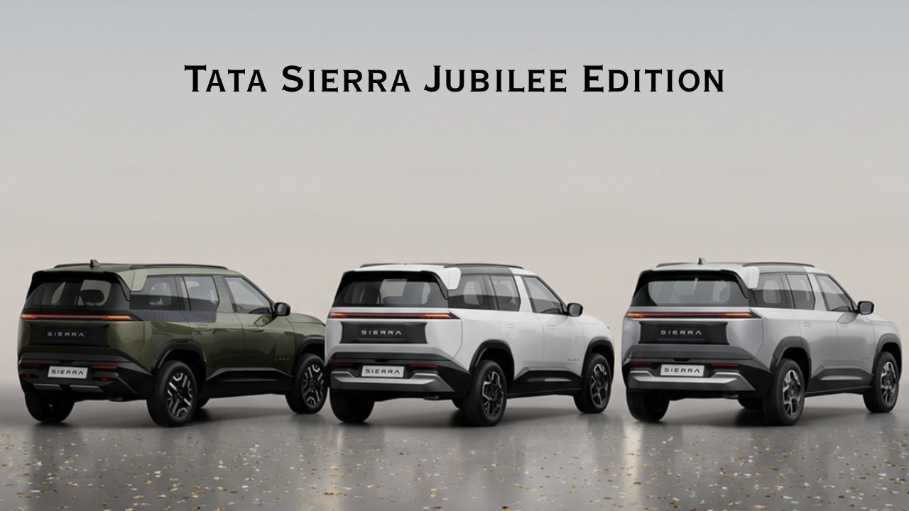 Tata Sierra Jubilee Edition Debuts After 50,000 Sales; Starts at ₹11.49 Lakh